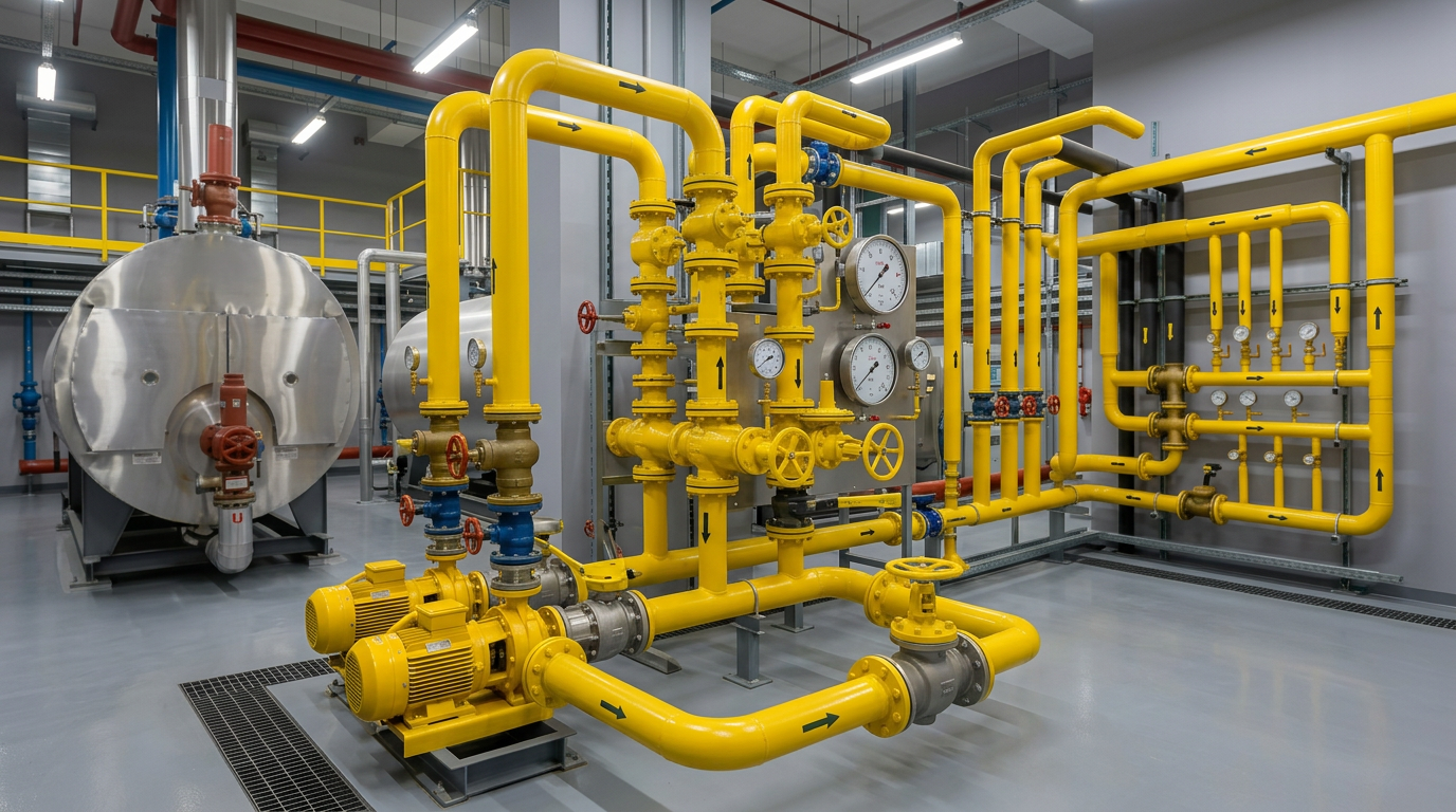 Endüstriyel Doğalgaz Tesisatı